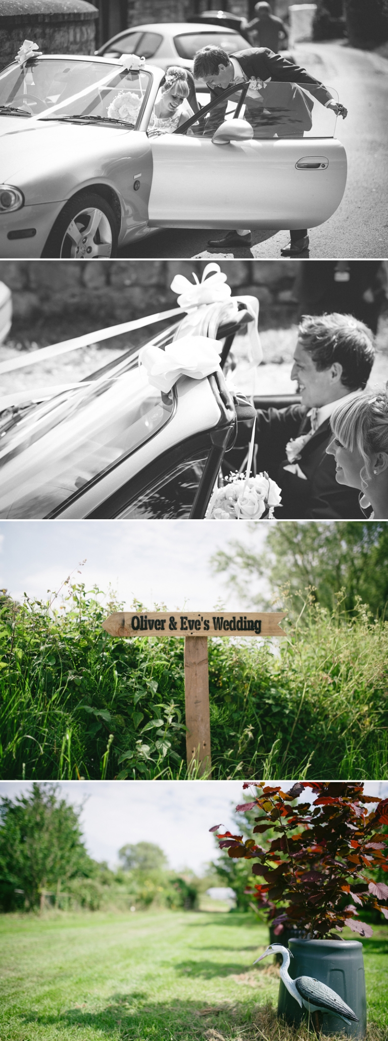 just married photographs