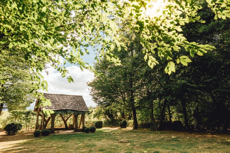 photo of outdoor ceremony at cripps