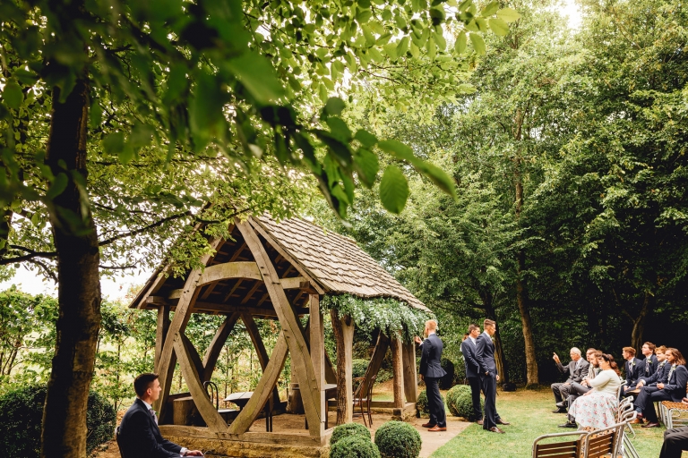 getting married at Cripps Barn