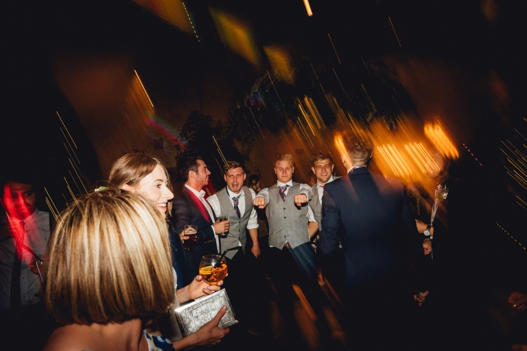 having fun on the dancefloor